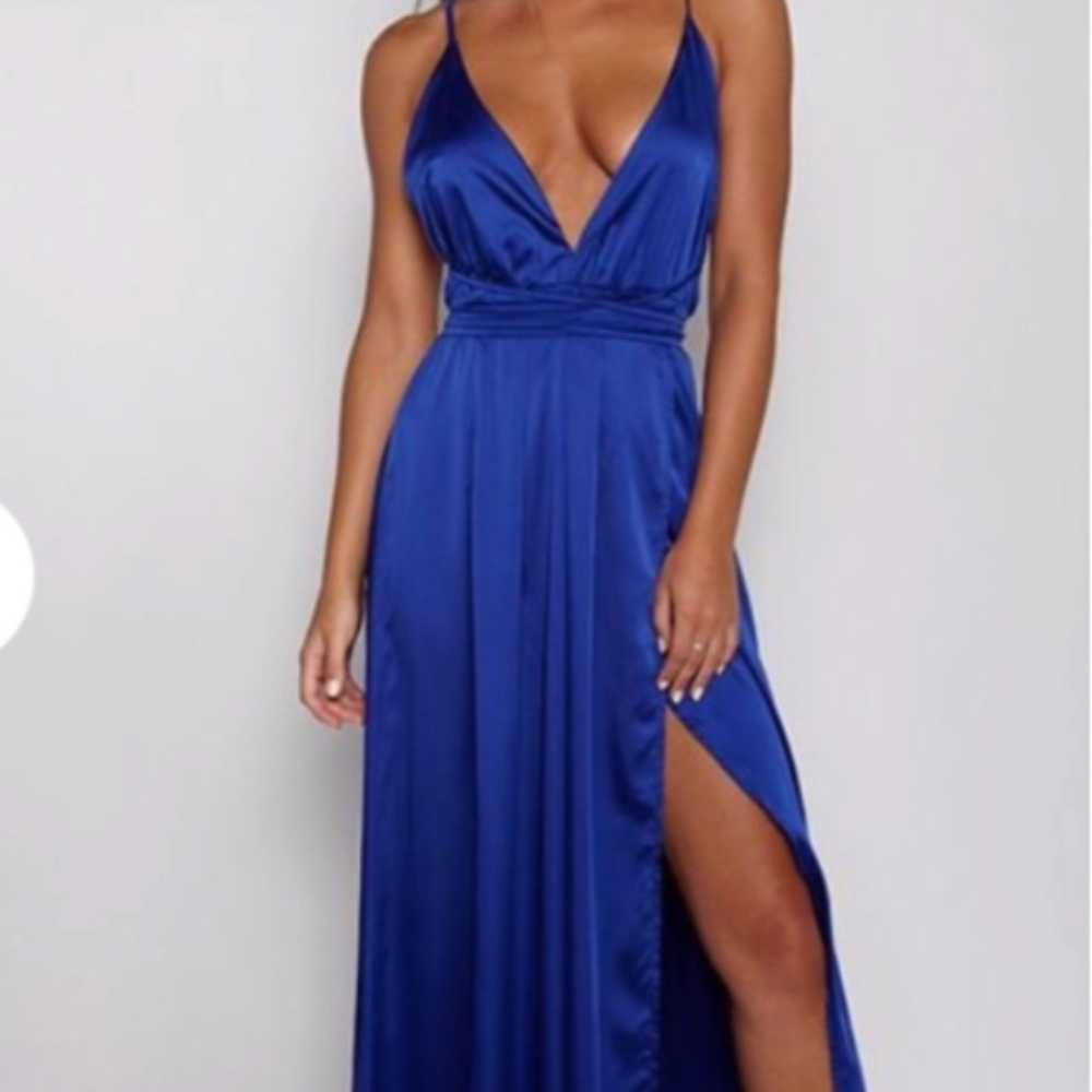 Lita Maxi Dress - Royal Blue
